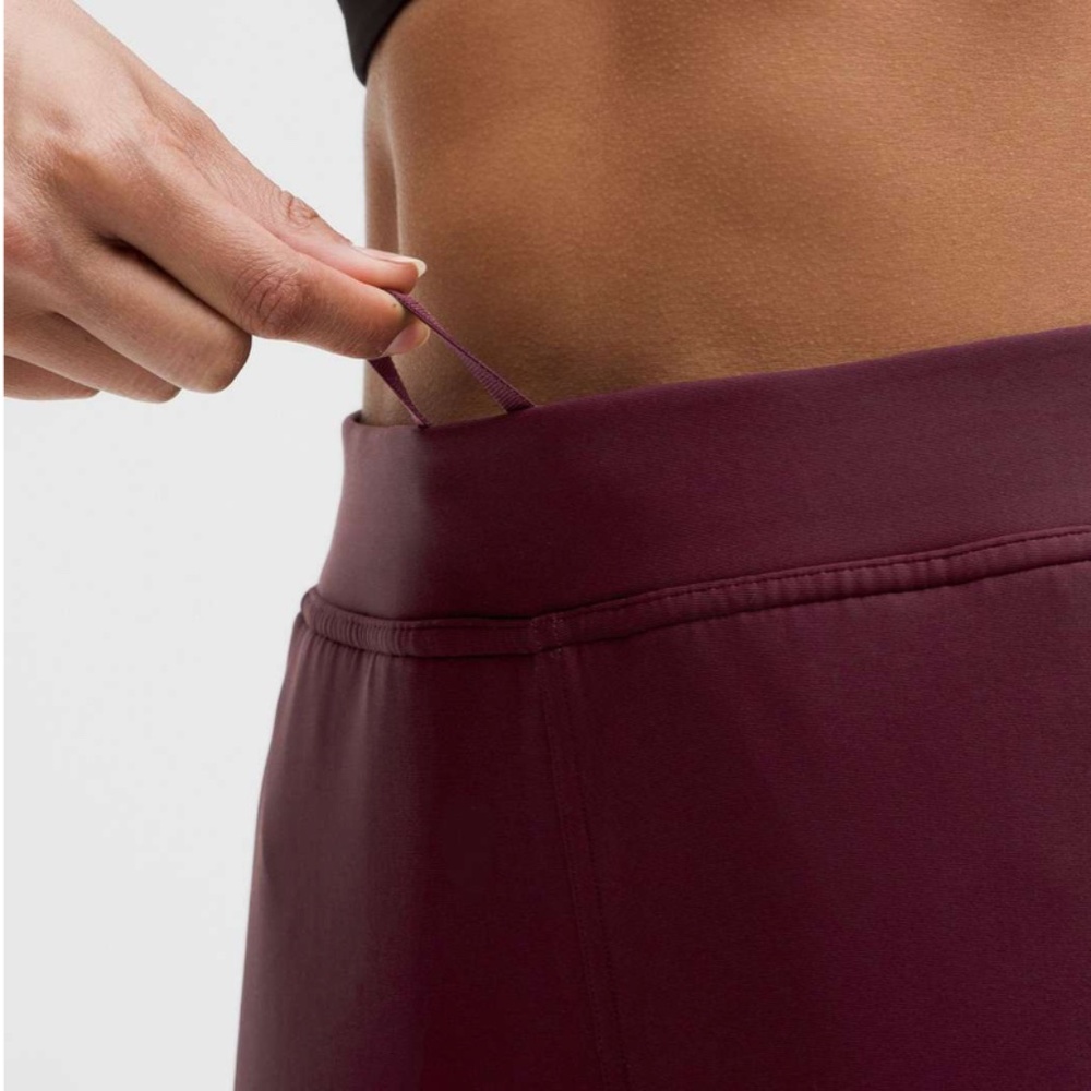 ❤️ Lululemon | Adapted State Fleece-Lined Jogger | Garnet | Size 10 ❤️ - Picture 5 of 9
